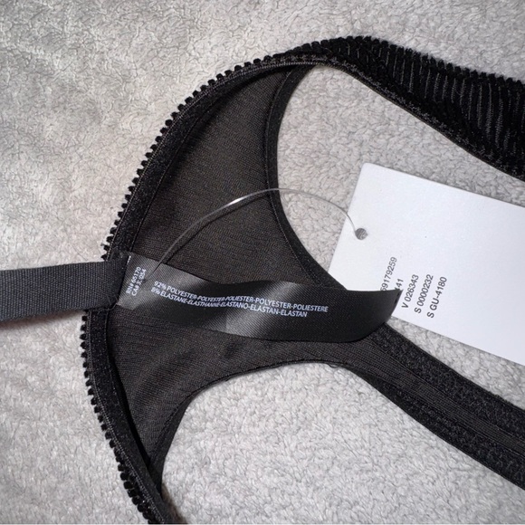 Urban outfitters Black ribbed panty thong - Picture 4 of 6